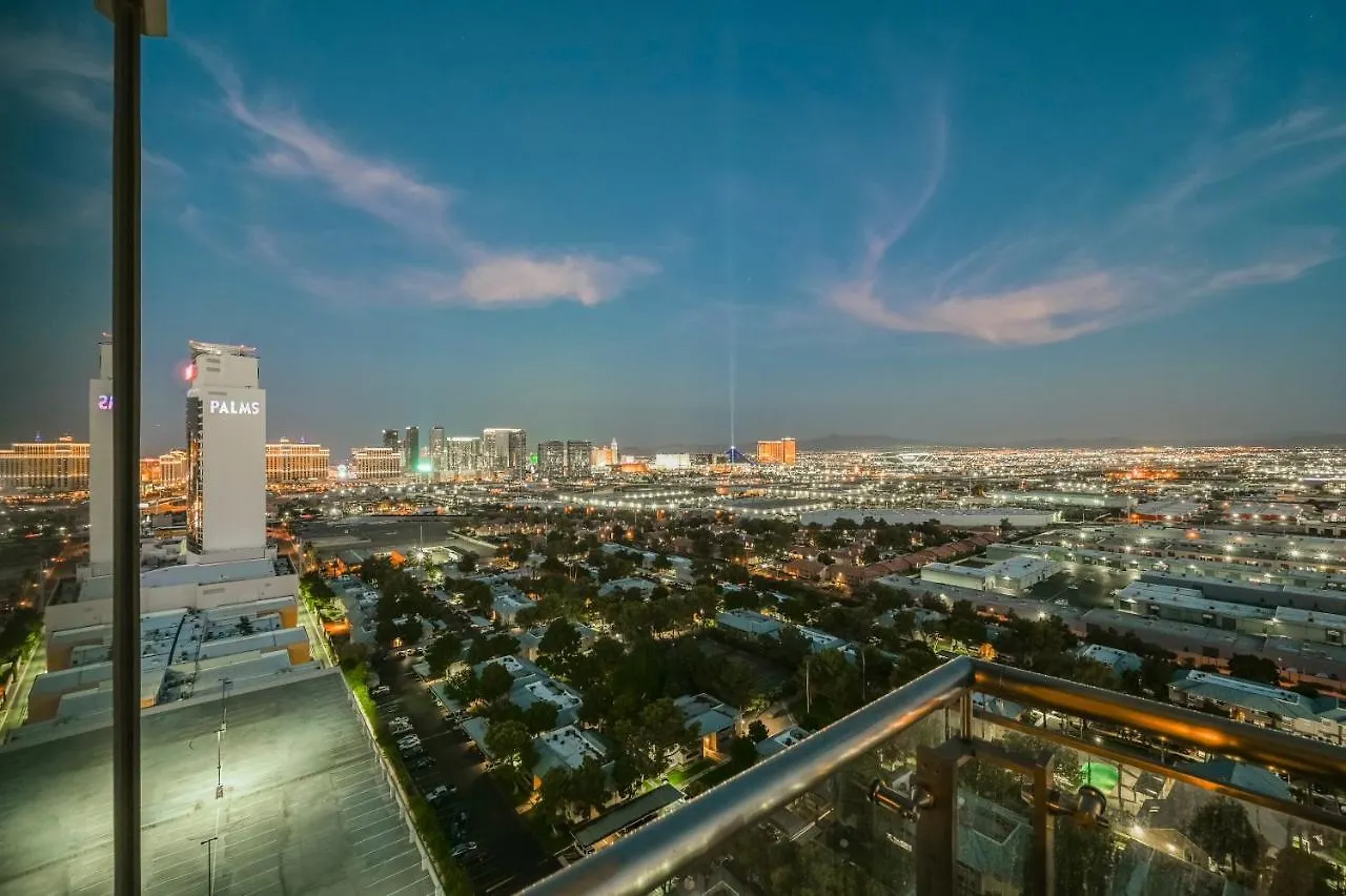 Aparthotel Stripviewsuites Two-Bedroom Conjoined Suite At Palms Place Las Vegas