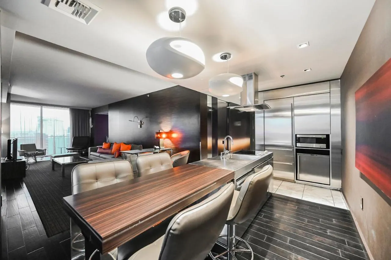 Aparthotel Stripviewsuites Two-Bedroom Conjoined Suite At Palms Place Las Vegas